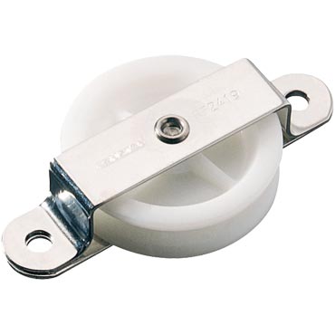 Pulley - Single Flat Mount RF 2419-Ronstan-Cassell Marine