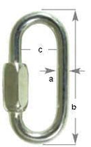 Quick Link - Stainless Steel-BLA-Cassell Marine