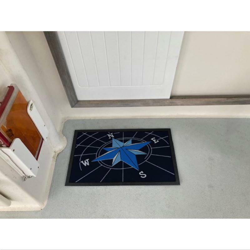 Rectangle Doormat - Wind Compass