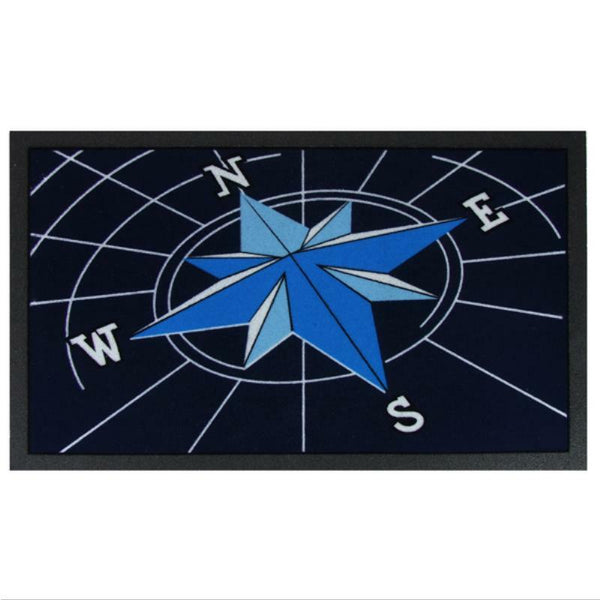 Rectangle Doormat - Wind Compass