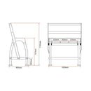 Relaxn Centre Console Flip Back - Frame Only