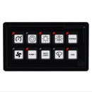 RELAXN Digital Membrane Touch Control Panel - 10 Switch