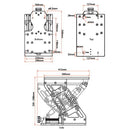 Relaxn L380 Suspension Base - Anodised Aluminium