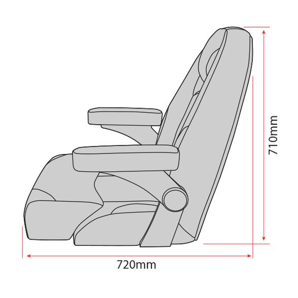 RELAXN NAUTILUS PREMIUM BOAT SEAT