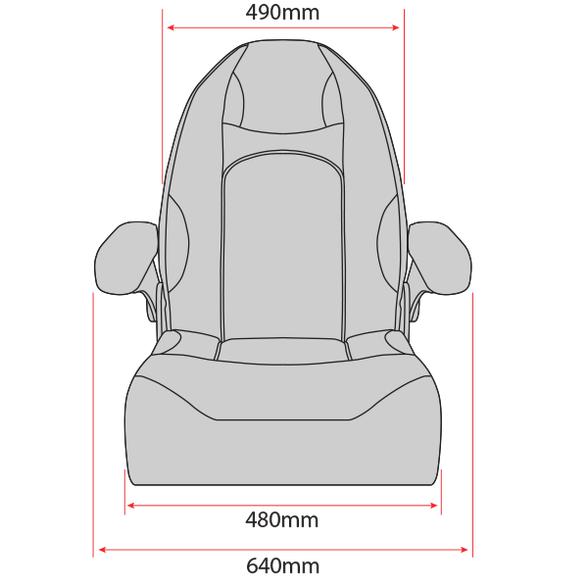 RELAXN NAUTILUS PREMIUM BOAT SEAT