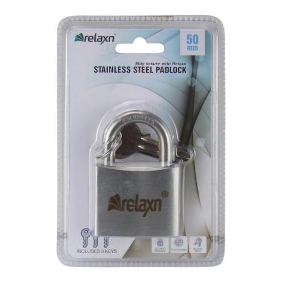 Relaxn Stainless Steel Padlock