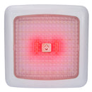 RELAXN White Frame with White/Red LED Ceiling Light