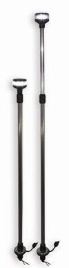 Removable Telescopic LED Pole Light-BLA-Cassell Marine