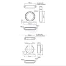 Rod Holder Hanger - Stainless Steel