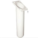 Rod Holder - Narrow Plastic - Angled Shaft-RWB-Cassell Marine