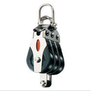 Ronstan Ball Bearing, Series 20 - Triple, Becket, 2-axis Shackle Head-Ronstan-Cassell Marine