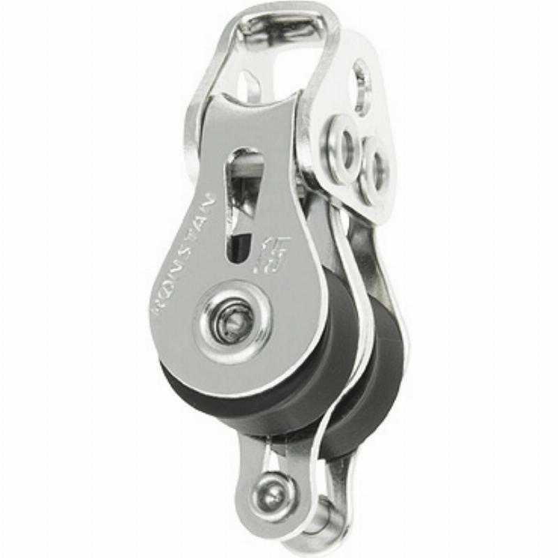 Ronstan Ball Bearing Utility Blocks - Series 15 - Double Block, Becket, Loop Head-Ronstan-Cassell Marine