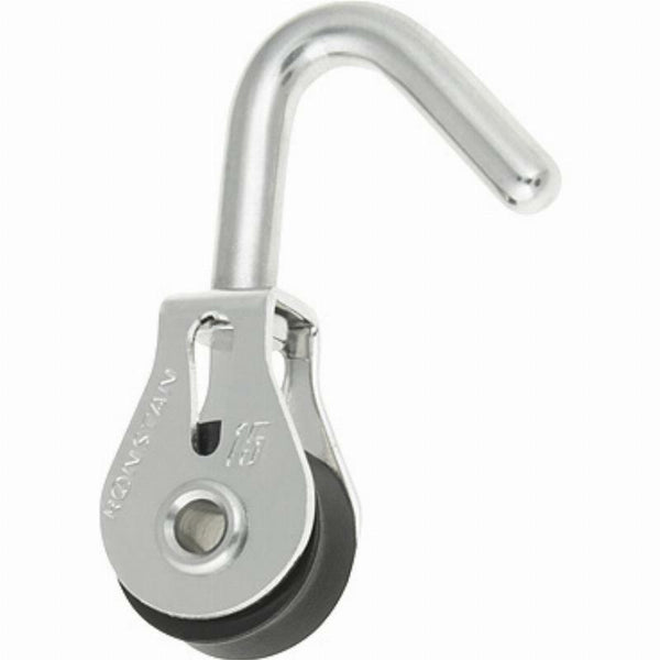 Ronstan Ball Bearing Utility Blocks - Series 15 - Singel Block, Swivel Hook Head-Ronstan-Cassell Marine