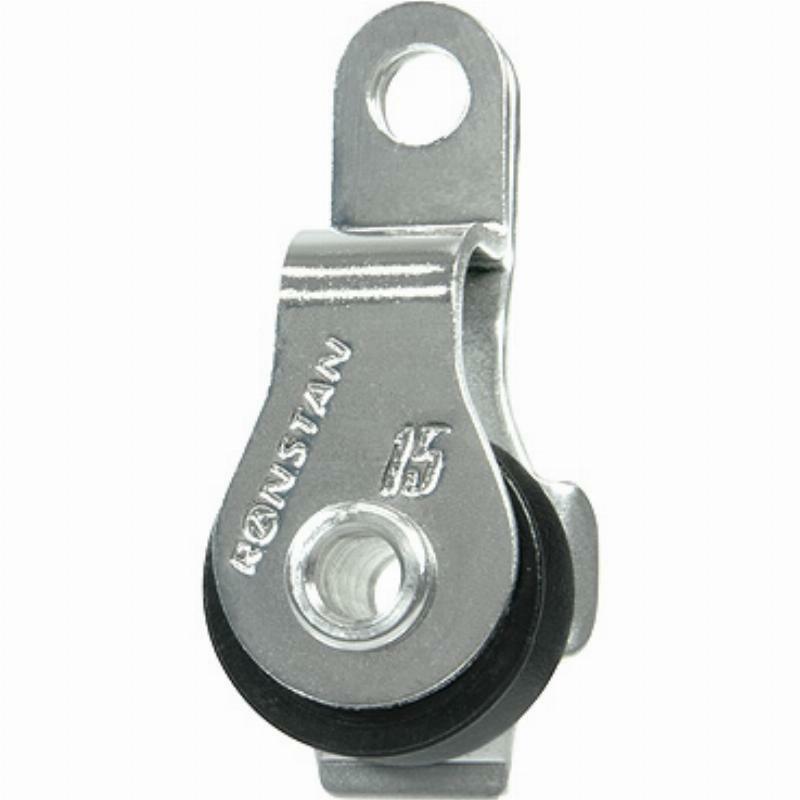 Ronstan Ball Bearing Utility Blocks - Series 15 - Single Cheek Block, Single Mounting-Ronstan-Cassell Marine