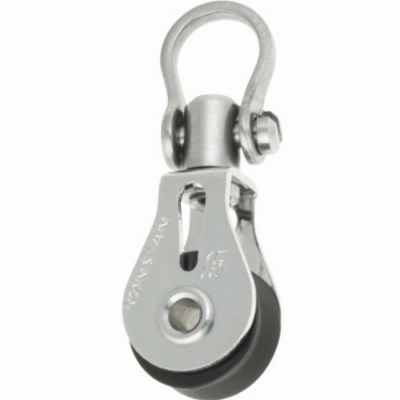 Ronstan Ball Bearing Utility Blocks - Series 15 - Single, Swivel Shackle Head-Ronstan-Cassell Marine