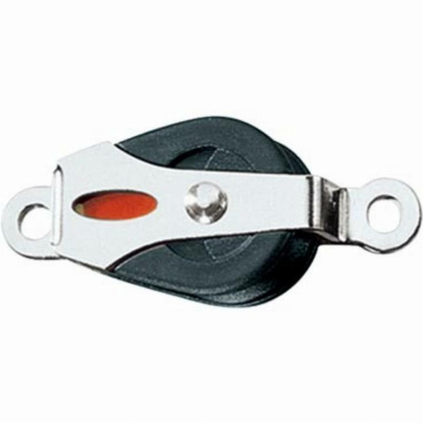 Ronstan Ball Bearing Utility Blocks - Series 20 - Cheek Block, Single, Rivet Mount-Ronstan-Cassell Marine