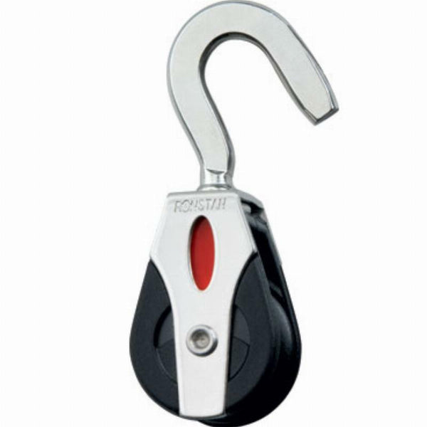 Ronstan Ball Bearing Utility Blocks - Series 20 - Single, Swivel Hook Head-Ronstan-Cassell Marine