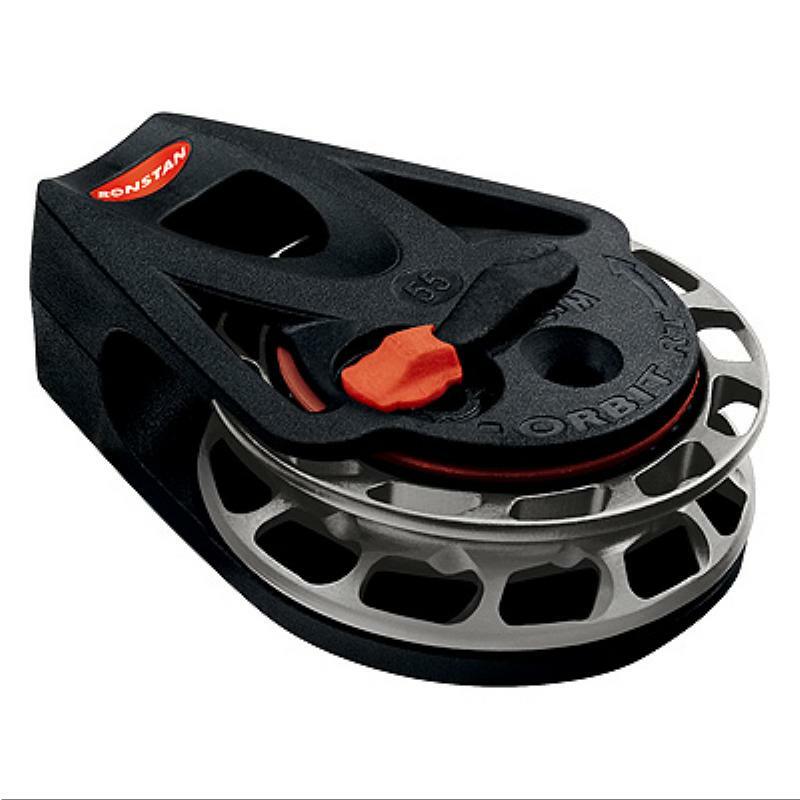 Ronstan Ratchet Orbit Block, Series 55 - Cheek, Anti-Clockwise Rotation-Ronstan-Cassell Marine