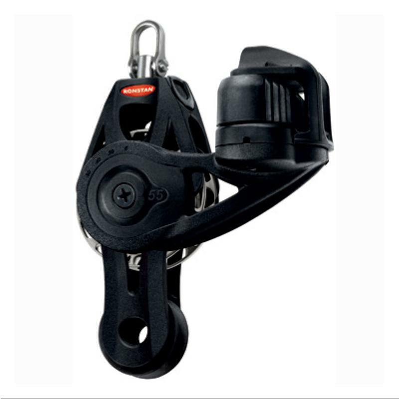 Ronstan Ratchet Orbit Block, Series 55 - Fiddle, Becket, Cleat, Swivel-Ronstan-Cassell Marine