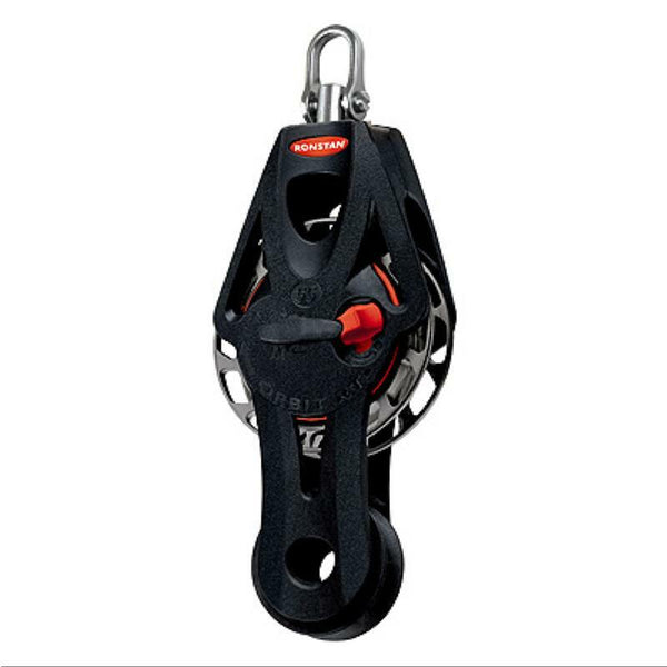 Ronstan Ratchet Orbit Block, Series 55 - Fiddle, Becket, Swivel-Ronstan-Cassell Marine