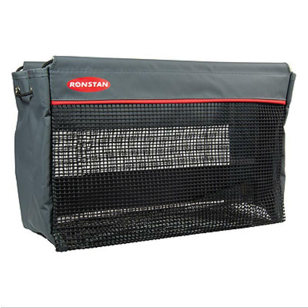 Ronstan Rope Bag - Grey PVC/Mesh, Wide-Ronstan-Cassell Marine