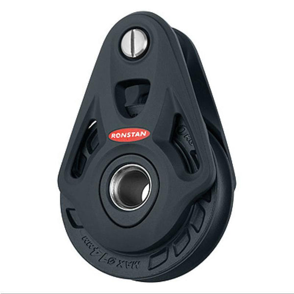 Ronstan Series 75 Core Block - Halyard, Screw Pin with Roller head-Ronstan-Cassell Marine