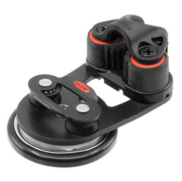 Ronstan Swivelling Cleat Unit, 15mm Sheave - Small C-Cleat & Fairlead-Ronstan-Cassell Marine