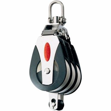 Ronstan Triple Block - Swivel & Becket - All Purpose-Ronstan-Cassell Marine