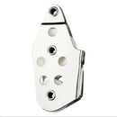 Ronstan Utility Block, Series 25 & 30 Narrow - Fiddle, V-Jam Cleat, Tube Rivet Head-Ronstan-Cassell Marine