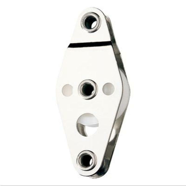 Ronstan Utility Block, Series 25 & 30 Narrow - Single, Becket, Tube Rivet Head-Ronstan-Cassell Marine