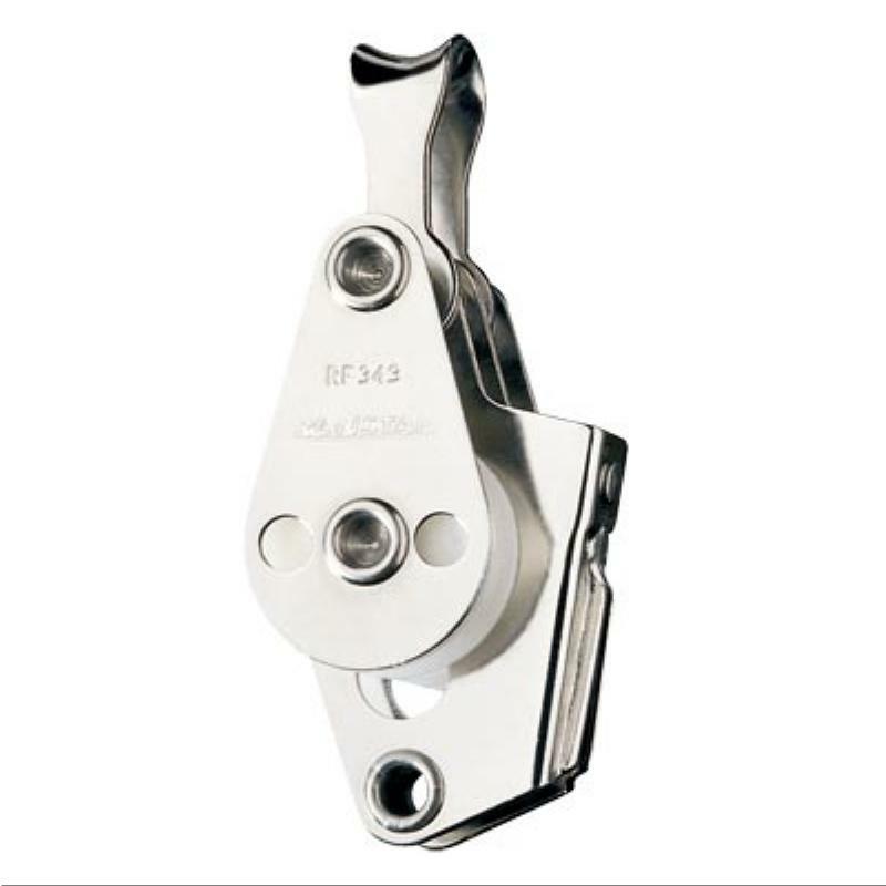 Ronstan Utility Block, Series 25 & 30 Narrow - Triple, Becket, V-Jam Cleat, Loop Head-Ronstan-Cassell Marine