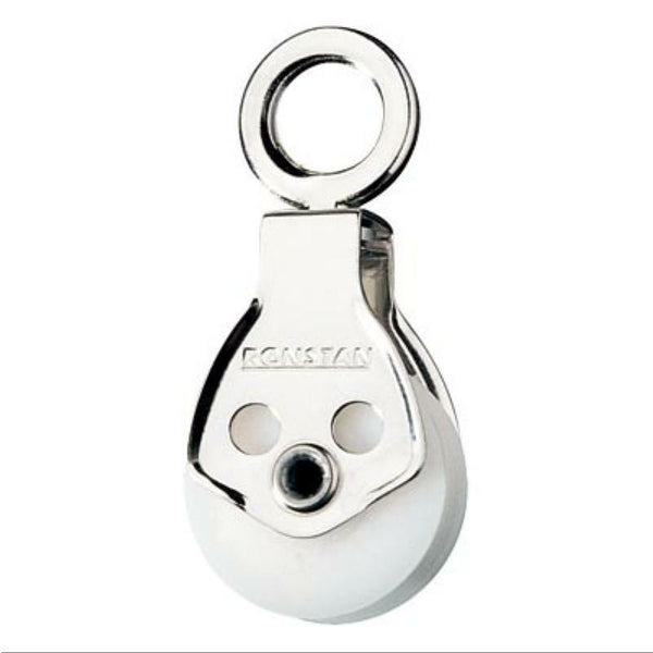Ronstan Utility Block, Series 25 - Single, Swivel Ring Head-Ronstan-Cassell Marine