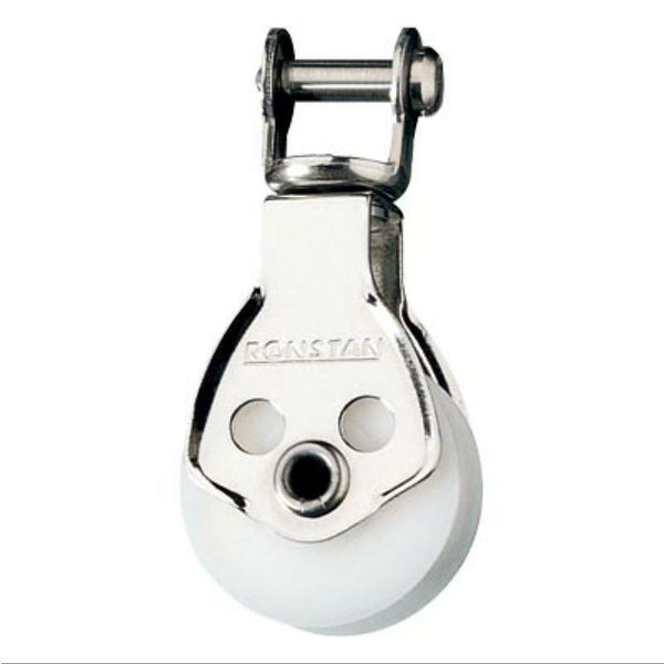Ronstan Utility Block, Series 25 - Single, Swivel Shackle Head-Ronstan-Cassell Marine