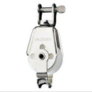 Ronstan Utility Block, Series 30 - Single, Becket, Swivel Shackle Head-Ronstan-Cassell Marine