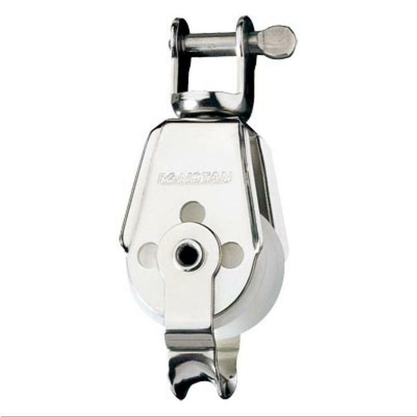 Ronstan Utility Block, Series 30 - Single, Becket, Swivel Shackle Head-Ronstan-Cassell Marine