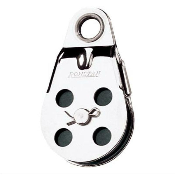 Ronstan Wire Block - Single, Ferrule Eye Head, Removable Sheave (RF104)-Ronstan-Cassell Marine