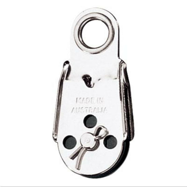 Ronstan Wire Block - Single, Ferrule Eye Head, Removable Sheave (RF468)-Ronstan-Cassell Marine