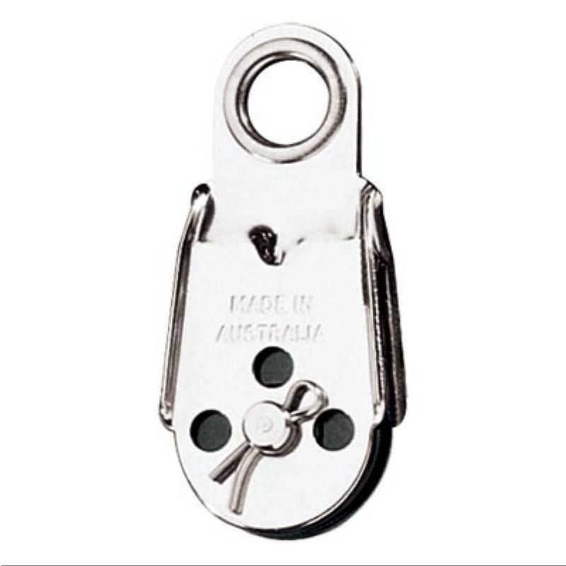 Ronstan Wire Block - Single, Ferrule Eye Head, Removable Sheave (RF468)-Ronstan-Cassell Marine