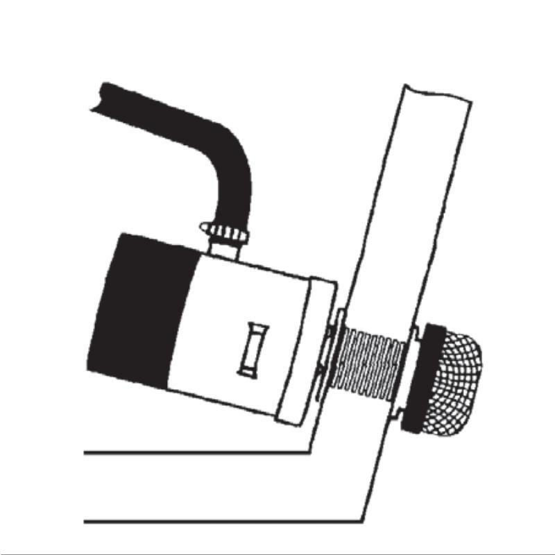 Rule Livebait Pump Debris Strainer