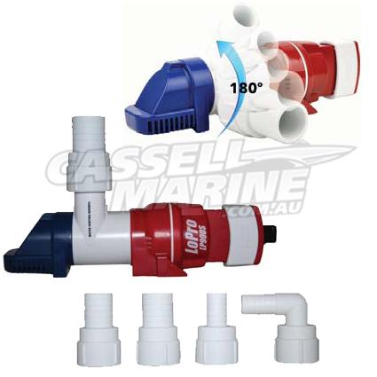 Rule Low Profile LoPro Boat Bilge Pumps-RWB-Cassell Marine