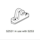 Saint Marine Nylon Deck Mount Base - Angled