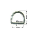 Saint Marine Stainless Steel D-Ring