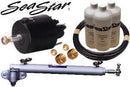 SeaStar Splashwell Mount Steering Kit- Single Motor-BLA-Cassell Marine