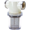 Shurflo Boat Water Strainer Filter Kits With Mounting Bracket & Hose Barbs-RWB-Cassell Marine