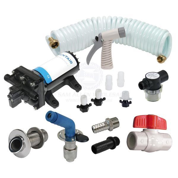 SHURflo Deck Washdown Kit - Stainless Steel Thru-Hull Pick Up