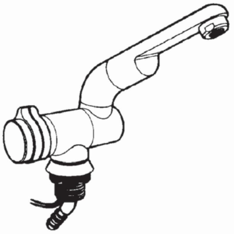 Shurflo Plastic Galley Faucet - For Non-Automatic Pumps
