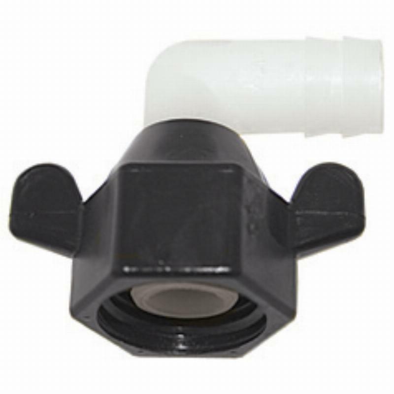 Shurflo Swivel Hose Fittings - 90 Degree Swivelling Elbow