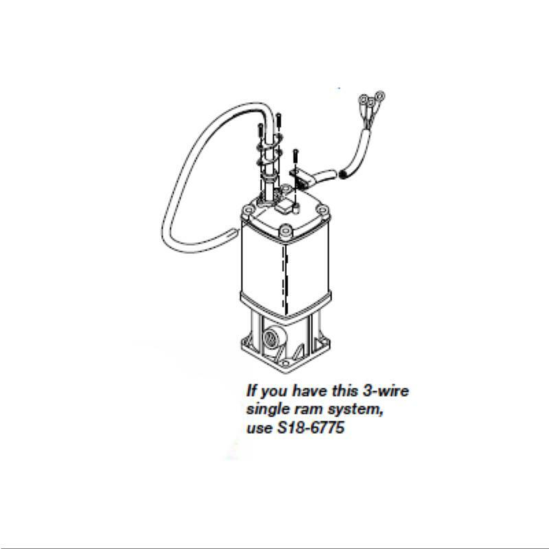 Sierra Tilt/Trim Motor- Mercury/Mariner - S18-6775