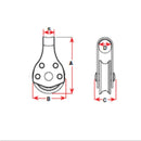 Single Block - Stainless Steel