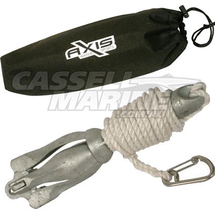 Ski Boat Anchor Kit 3.2kg with Rope-Cassell Marine-Cassell Marine